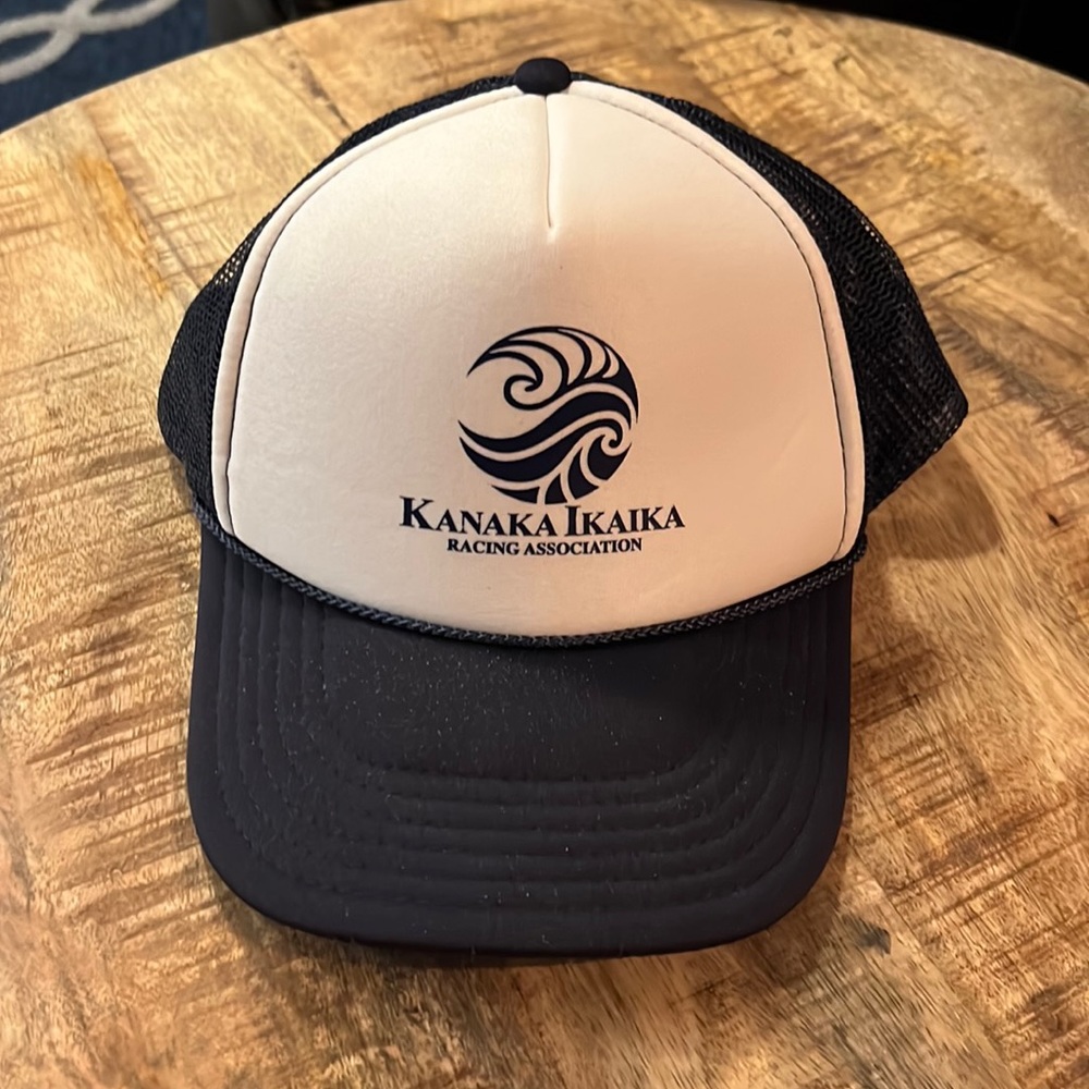 Canoe paddling race day hat. Kanaka ikaika Hawaii racing SnapBack.
